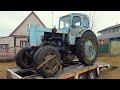 Купили полуживой советский трактор Т-40АМ и будем его восстанавливать!!!