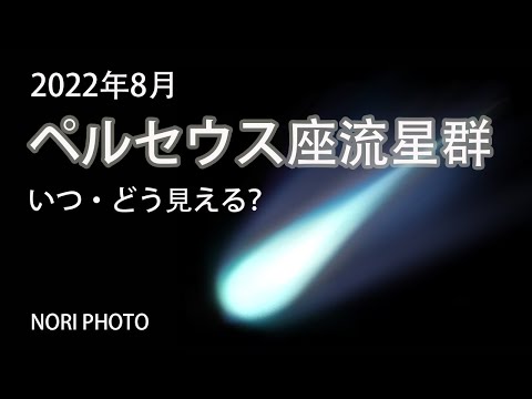 2022年8月のペルセウス座流星群。日没から夜明けまで、見え方を解説