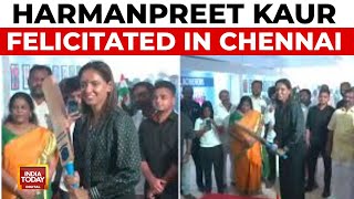 Cricket Captain Harmanpreet Kaur Felicitated In Tamil Nadu | ICC Women’s World Cup Winner