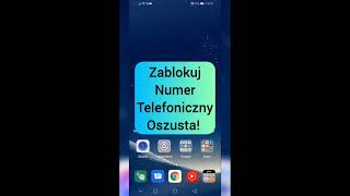 Zablokuj Numer Telefonu, Oszusta