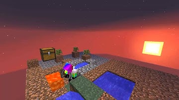 timelapse skyblock on skyblock.net