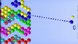 Bubble Shooter Level 124-125 | Bubble Shooter | Bubble Shooter Gameplay