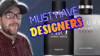 Top 10 Must Have Designer Fragrances for any Men’s Starter Collection | Armani, Chanel, Azzaro