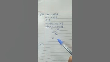 Class-10 Maths Exercise-5.2 Question-10.... e5.2 Q10 Class-10 math....Green Board.... @Green Board