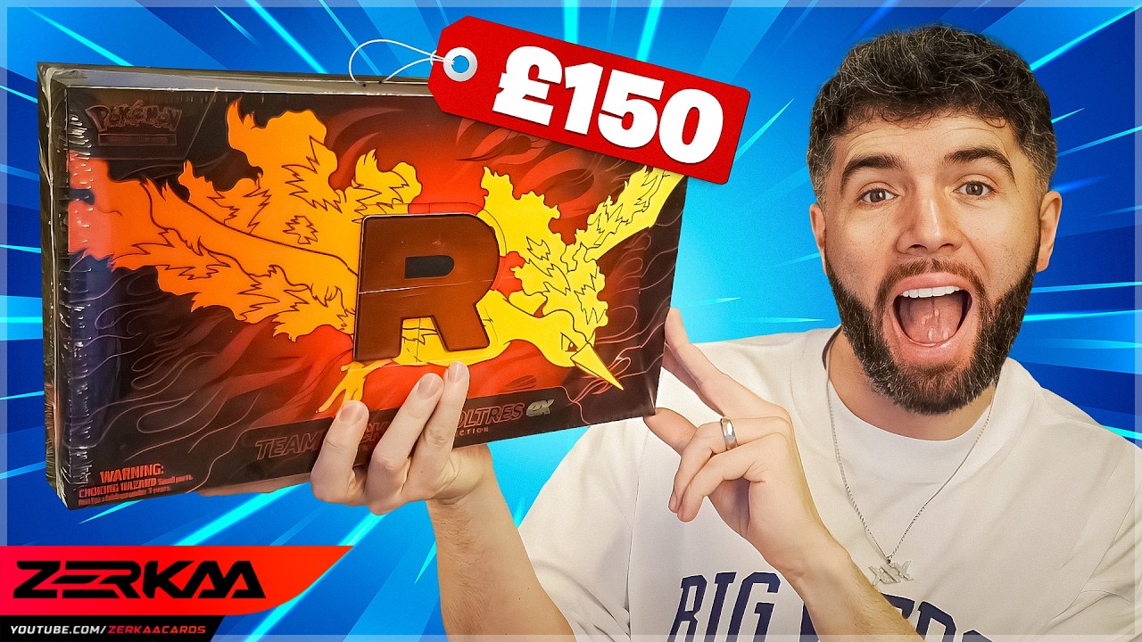 OPENING A £150 MOLTRES POKEMON BOX!