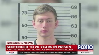 Former skating rink manager who pleaded guilty to production of child pornography sentenced