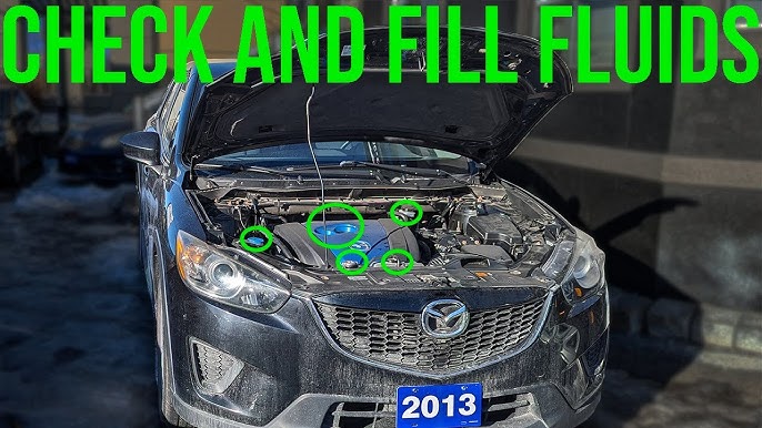 Honda CR-V-How To Add Windshield Washer Fluid-Tutorial 