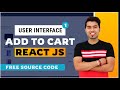 🔴 React JS Shopping Cart in Hindi  | Part 1