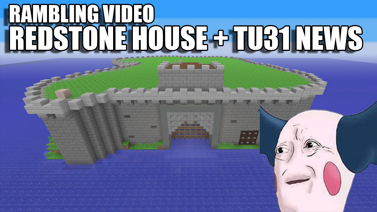 Redstone House + TU31 News! (Minecraft Update Coming Soon 
