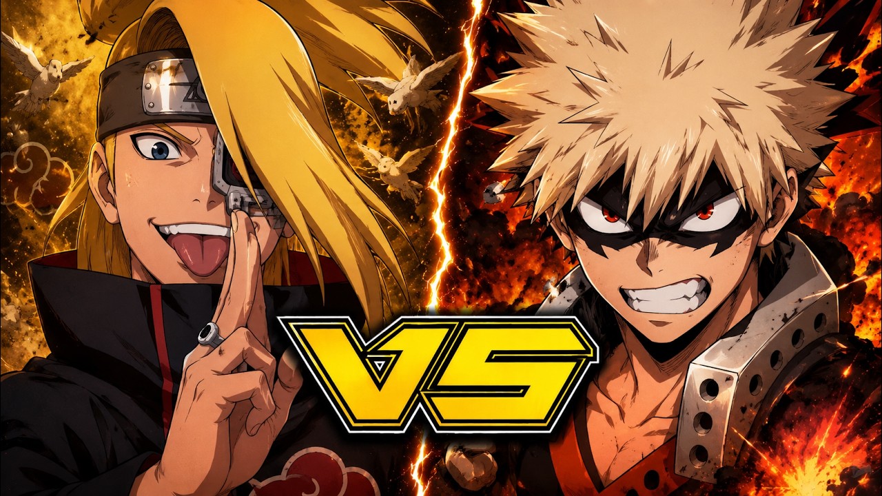 「Bakugo vs Deidara」 ANIME RAP BATTLE von GARP YouTube