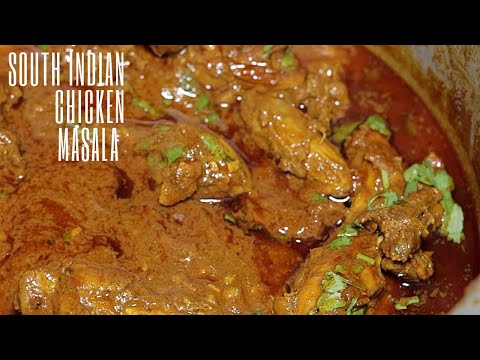 CHICKEN MASALA SOUTH INDIAN STYLE TASTY CHICKEN MASALA RECIPE THE KITCHEN 