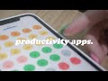 my favourite productivity apps🧚🏻‍♀️🌿✨