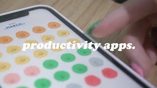 my favourite productivity apps🧚🏻‍♀️🌿✨