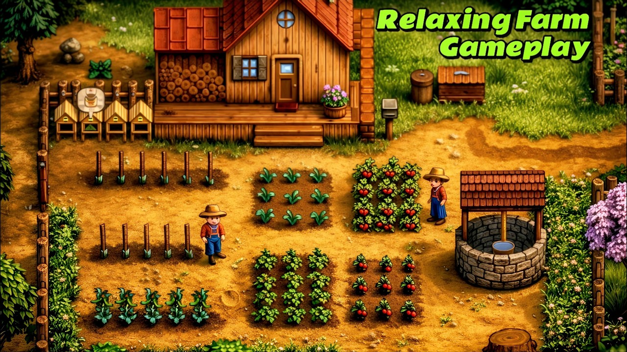 Stardew Valley Live 🌾 Relaxing 🌿 Cozy Farming | Gameplay | Day 1 - 4K (No Commentary)