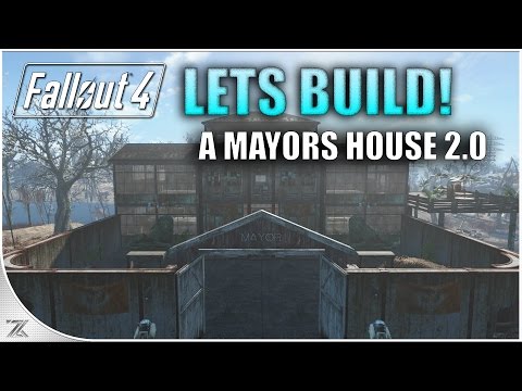 Fallout 4 Contraptions - Lets Build A Mayors House 2.0 | The Sanctuary