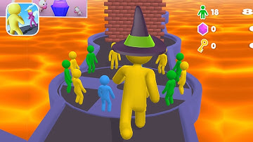 Giant Rush All Levels Gameplay (iOS & Android) Walkthrough Part 1