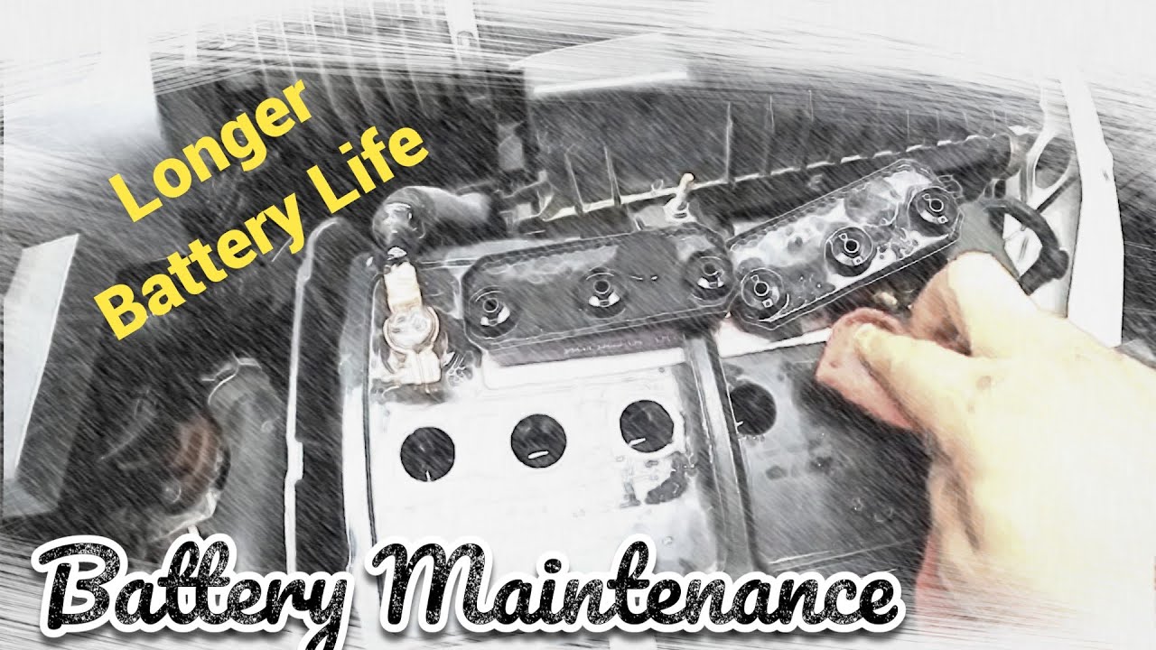 How To Check Battery Water Level & Refill YouTube