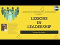 Lessons in leadership  wilmington expressives toastmasters