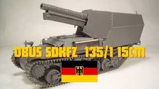 Obus SDKFZ 135/1 150mm - Artillería autopropulsada - Alemania