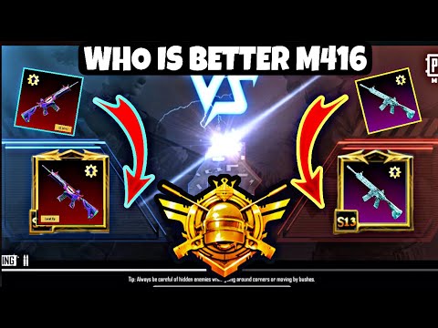 🔥M4 GLACIER ❄️ VS THE FOOL M4🤡  WHO IS BETTER M416 -SAMSUNG A3,A5,A6,A7,J2,J5,J7,S5,S6,S7,59,A1