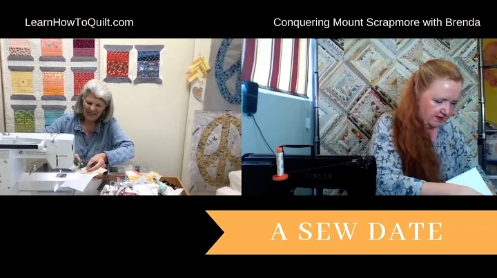 LearnHowToQuilt....  Sew Date with Brenda from Con...