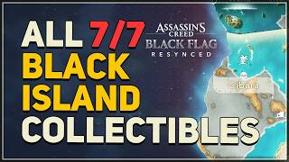 All Black Island Collectible Locations Assassin's Creed Black Flag Resynced