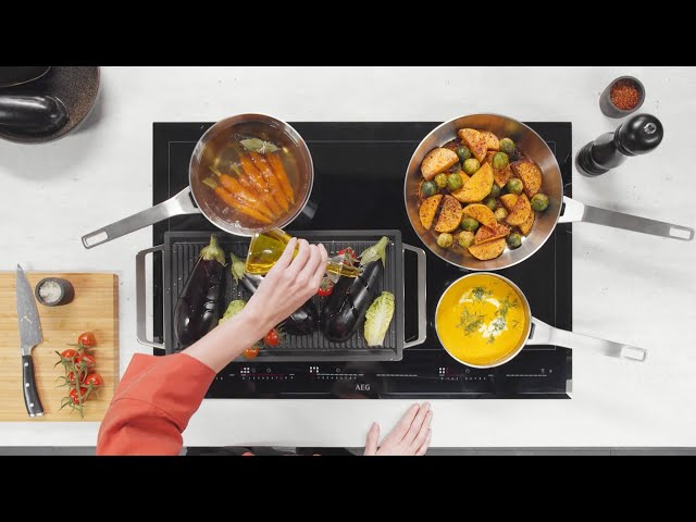 Induction Hobs A Quick Start Guide to TotalFlex | AEG - YouTube