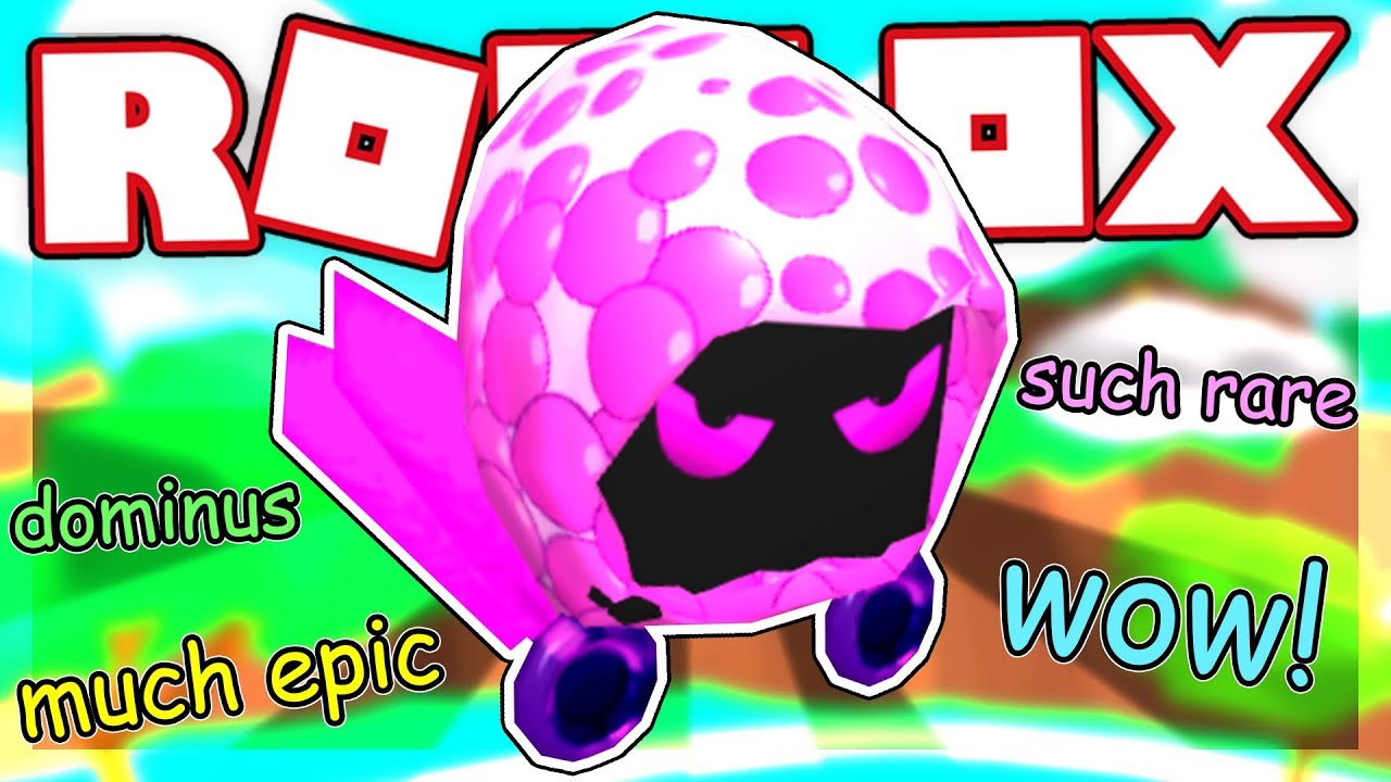 How To Get The Free Beta Dominus Pet In Bubble Gum Simulator - roblox pink dominus