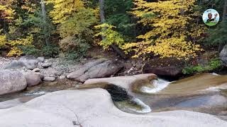 Rv road trip | Exploring North Conway, New Hampshire, Saco River, Diana's Bath