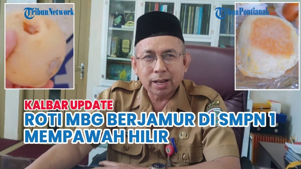 ROTI MBG BERJAMUR DI SMPN 1 MEMPAWAH HILIR, PENGELOLA DIMINTA LEBIH SELEKTIF