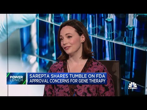 Sarepta shares tumble as concerns mount over fda approval on gene therapy