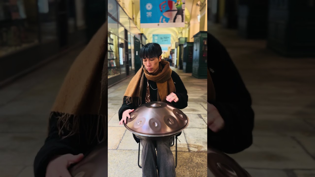 【旅先でこの音が世界とつながる鍵になる】 #shorts #REOMATSUMOTO #HandPan #ハンドパン #手碟 #癒しの音楽 #浄化音楽