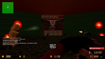 CSS - Zombie Escape - Doom Wad - ze_doom_wad_bv4_fix - Level 3 - Boss Level