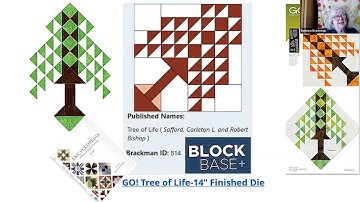 Tree of Life Quilt Block History with Barbara Brackman