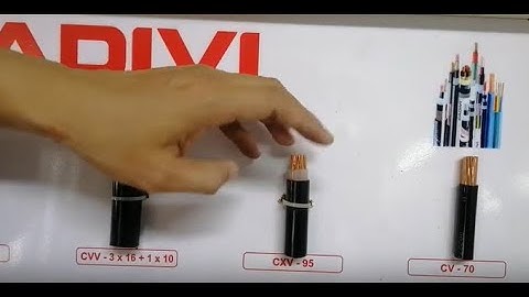 Cáp CADIVI CXV - 95mm 0.6/1kV - Cáp Ngầm Hạ Thế