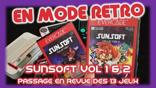 Evercade Sunsoft Vol 1&2 - Passage en revue 13 jeux - EN MODE RETRO #retro #retrogaming #evercade
