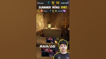 Summer wins insane 1v5 clutch! #cs2 #csgo #torzsi #clutch #donk #s1mple