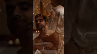romance couple relaxing bed!#lovestory #trendingshorts #hugot