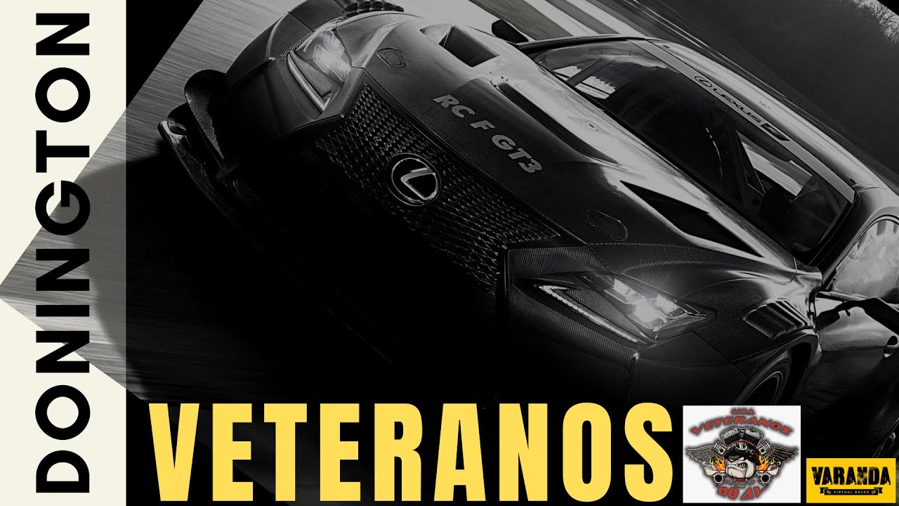 Liga VETERANOS 5a Etapa Donington Assetto Corsa Competizione 
