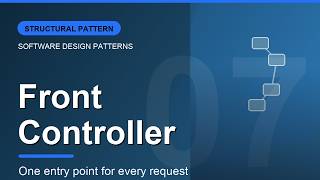 Front Controller Design Pattern Explained | One Entry Point for Every Request