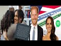 Duchess Meghan and Prince Harry farewell. Meghan letter of congratulations. Harry Win None&#39;s Beeswax