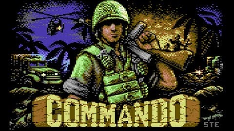 COMMANDO ARCADE  SE - 2015 - Commodore 64 by Sala Giochi 1980 ☆ DOWNLOAD ☆