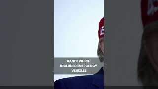 Ambulances were at Mar-a-Lago for Vance motorcade, not for Trump|with English subtitle|Trending News