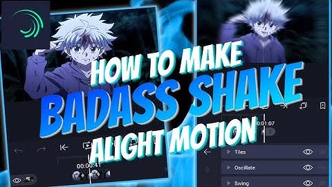 HOW TO MAKE SMOOTH BADASS SHAKE !!! | AMV TUTORIAL - AE inspired