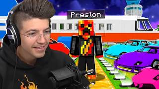 8 HOURS with Preston Breaking Into a TRILLIONAIRE-ONLY Minecraft Server!