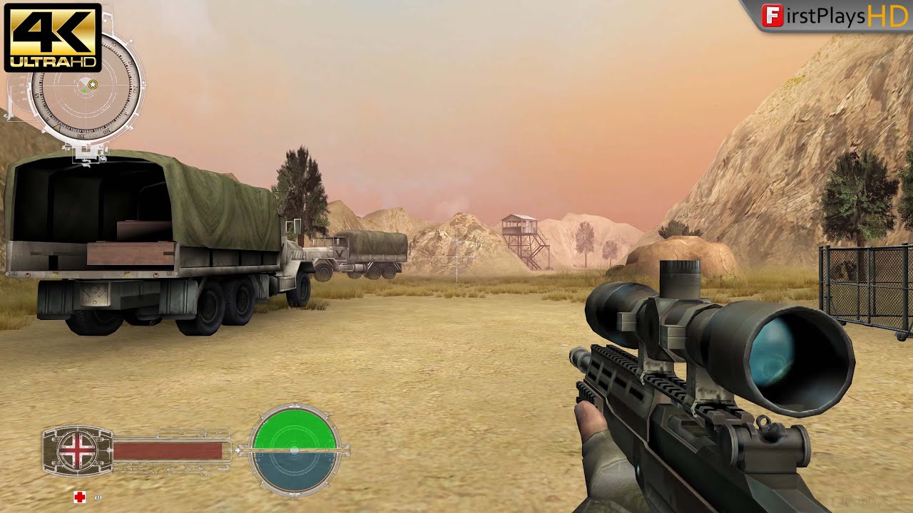 Marine Sharpshooter 4 (2008) - PC Gameplay 4k 2160p / Win 10 - YouTube