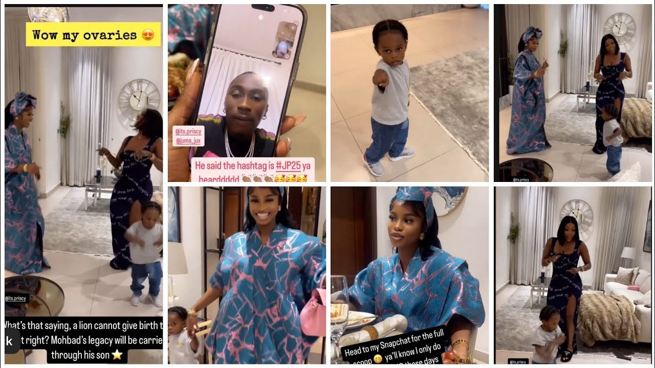 Liam ,Mohbad's son shows dance moves as  Iyabo Ojo's daughter ,Priscy speaks on Tanzania with Chioma