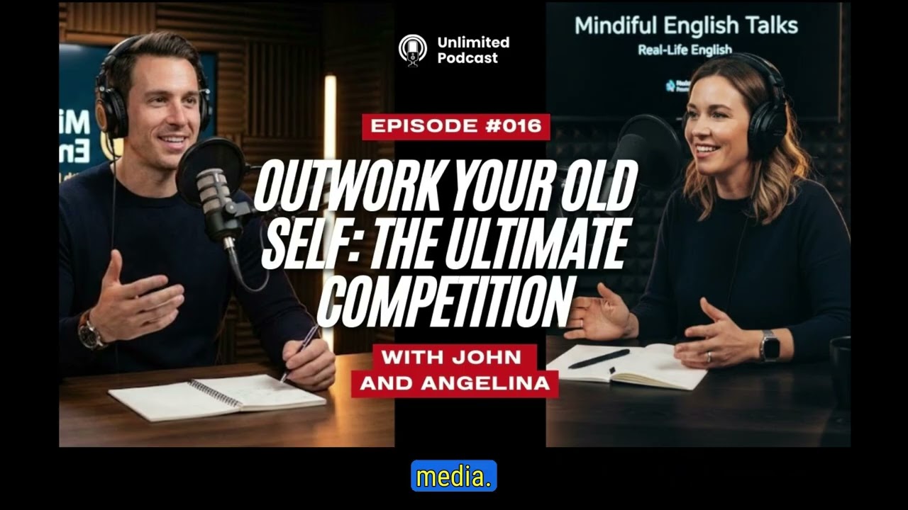Outwork Your Old Self_ The Ultimate Competition | Mindful English Talks