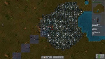 Factorio Alpha 0.10 Gameplay | Rocket defense "rush" #1