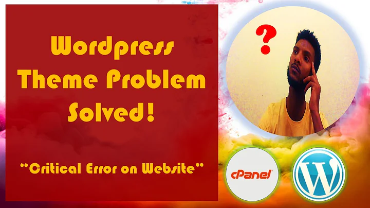 there has been a critical error on this website